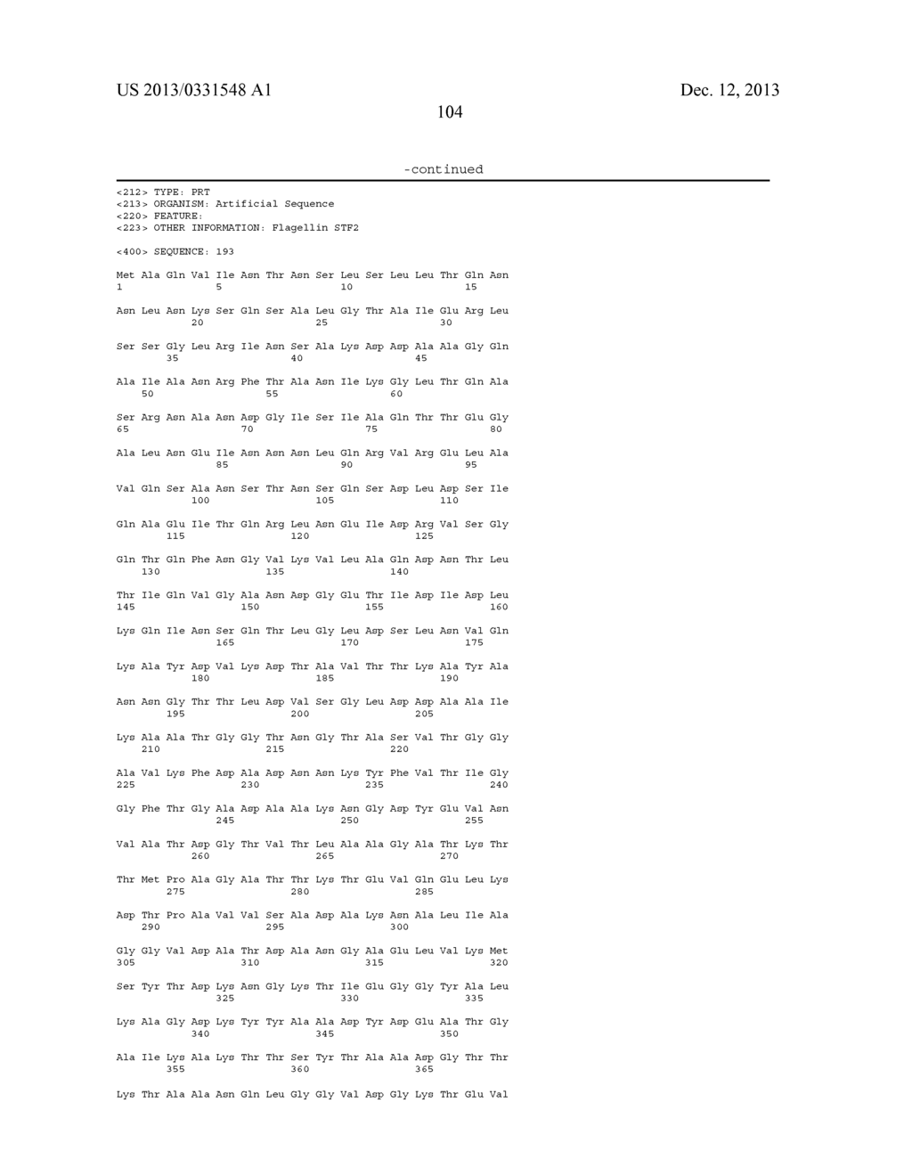 COMPOSITIONS OF FLAGELLIN AND PAPILLOMAVIRUS ANTIGENS - diagram, schematic, and image 128