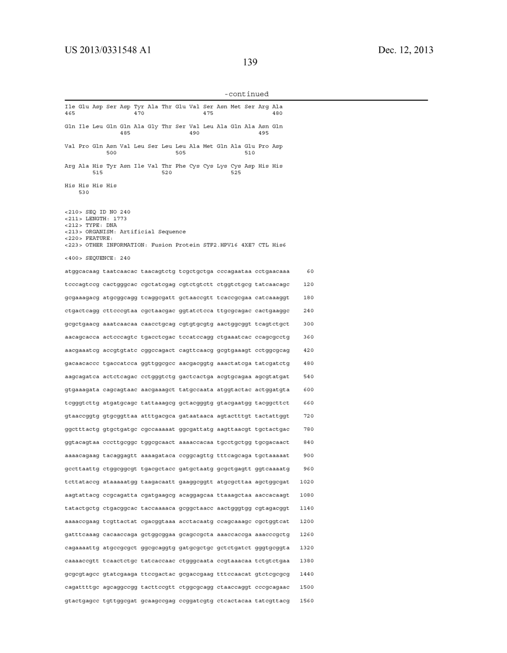 COMPOSITIONS OF FLAGELLIN AND PAPILLOMAVIRUS ANTIGENS - diagram, schematic, and image 163