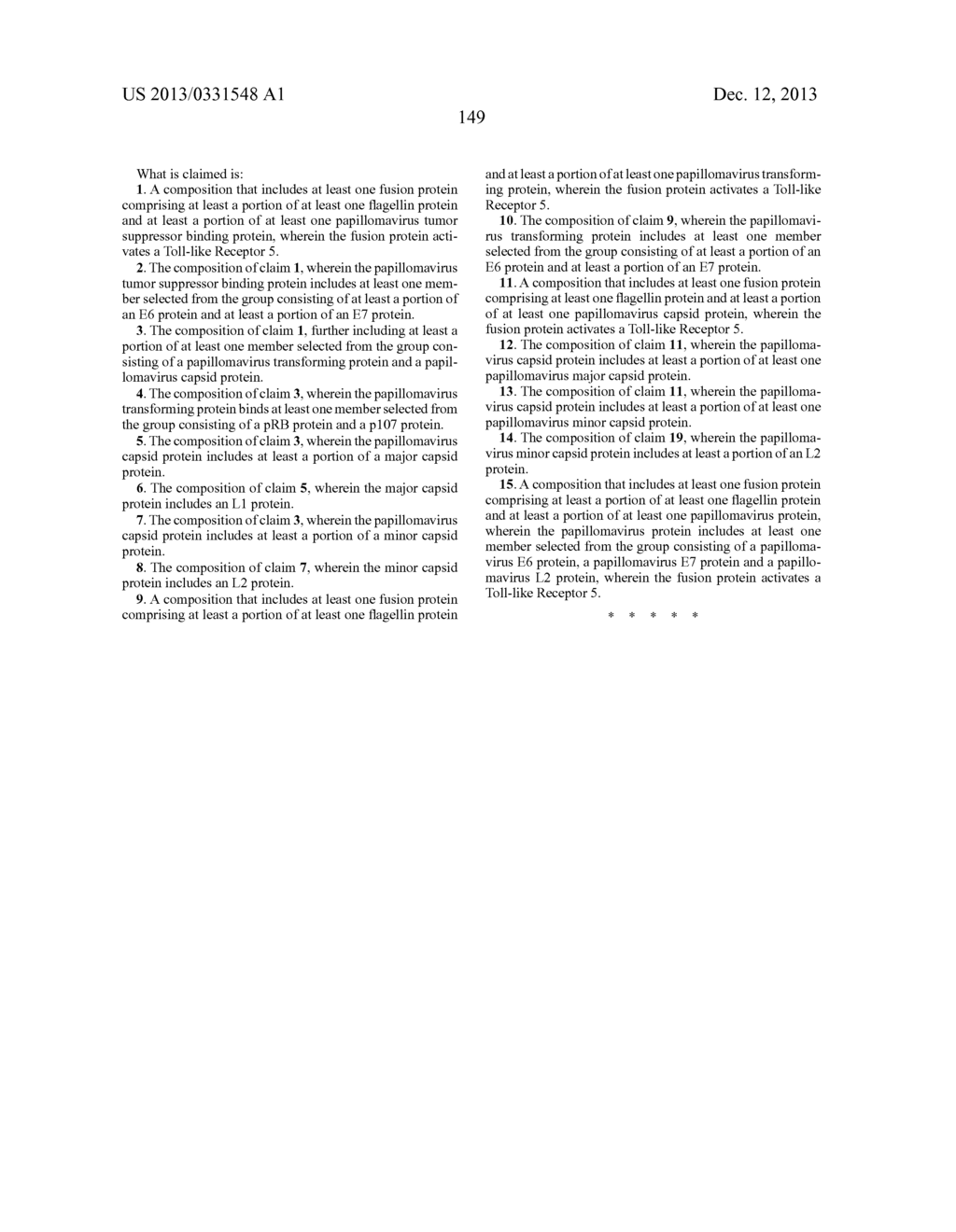 COMPOSITIONS OF FLAGELLIN AND PAPILLOMAVIRUS ANTIGENS - diagram, schematic, and image 173