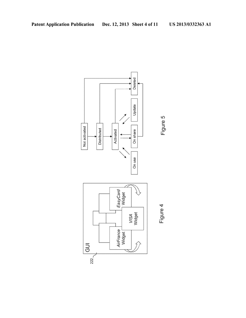 MOBILE INTEGRATED DISTRIBUTION AND TRANSACTION SYSTEM AND METHOD FOR NFC     SERVICES, AND A MOBILE ELECTRONIC DEVICE THEREOF - diagram, schematic, and image 05