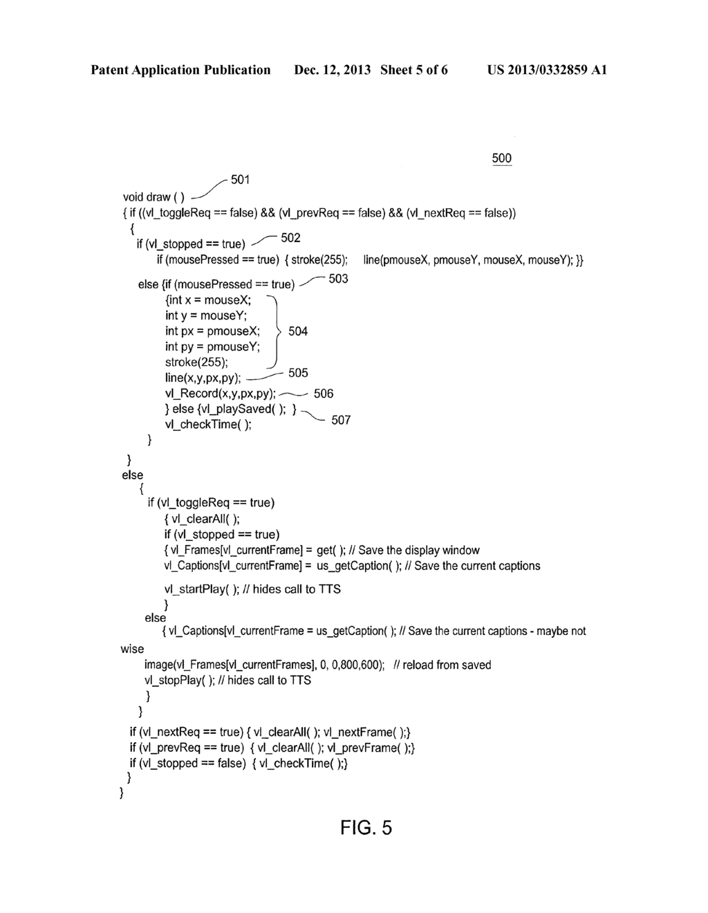 METHOD AND USER INTERFACE FOR CREATING AN ANIMATED COMMUNICATION - diagram, schematic, and image 06