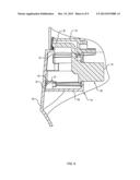 PROTECTIVE HELMET HAVING A COVER PLATE KNOCK OUT ASSEMBLY diagram and image