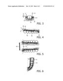 PROCESS AND RESULTING PRODUCT FOR MATCHING A MOUTHPIECE FOR CLEANING TEETH     TO A USER S ORAL GEOMETRY diagram and image