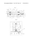 METHOD AND DEVICE FOR EXTRACTION OR INTRODUCTION OF A ROTOR FROM OR INTO A     STATOR  OF AN ELECTRIC MACHINE diagram and image