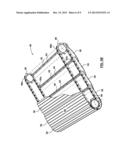 BELT ASSEMBLY FOR CONVEYOR MECHANISM OF A PEAT MOSS HARVESTING APPARATUS diagram and image