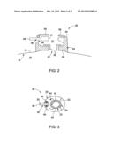 CROSS FIRE TUBE RETENTION SYSTEM FOR A GAS TURBINE ENGINE diagram and image