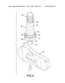 VALVE STEM FOR A WIRELESS TIRE PRESSURE DETECTOR diagram and image