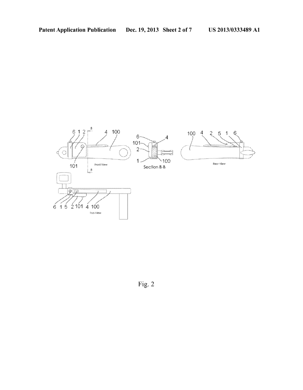 DEVICE, METHOD AND SYSTEM FOR ADD ON ATTACHMENT OF APPLIED FORCE STRAIN     SENSOR ONTO EXERCISE EQUIPMENT - diagram, schematic, and image 03