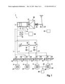 DEVICE FOR RECEIVING AND DISPENSING HYDRAULIC FLUID, IN PARTICULAR FOR A     HYBRID OR ELECTRIC VEHICLE, AND BRAKING SYSTEM FOR A HYBRID OR ELECTRIC     VEHICLE diagram and image