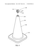 Safety Cone Caution Tape Holder diagram and image