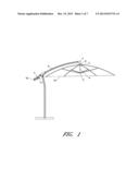 UMBRELLA CANOPY TILT MECHANISM diagram and image