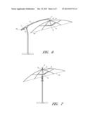 UMBRELLA CANOPY TILT MECHANISM diagram and image