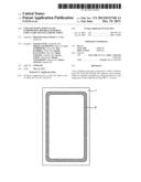 LOW SOFTENING POINT GLASS COMPOSITION, BONDING MATERIAL USING SAME ADN     ELECTRONIC PARTS diagram and image