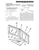 Computer Display Screen System and Adjustable Screen Mount, and Swinging     Screens Therefor diagram and image