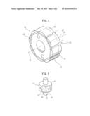 INTERIOR PERMANENT MAGNET TYPE ROTOR HAVING CONTINUOUS SKEW STRUCTURE diagram and image