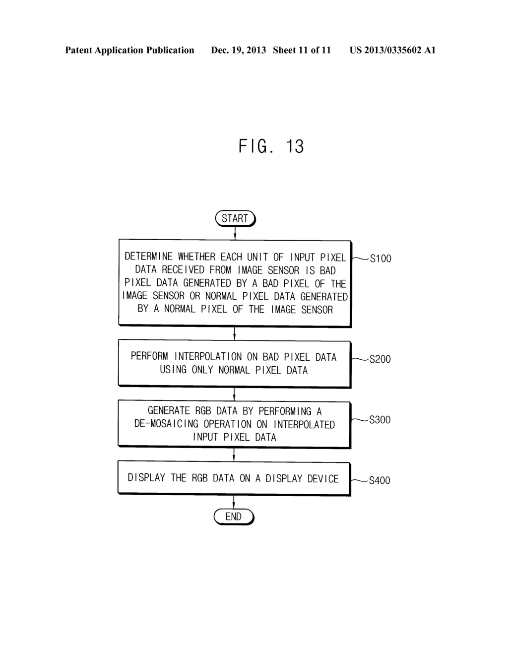 METHOD OF PROCESSING IMAGE SIGNALS AND RELATED METHOD OF IMAGE CAPTURE - diagram, schematic, and image 12