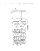 POLARIZATION-INDEPENDENT LIQUID CRYSTAL DISPLAY DEVICES INCLUDING MULTIPLE     POLARIZING GRATING ARRANGEMENTS AND RELATED DEVICES diagram and image