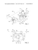 DISPLACEMENT MECHANISM, LENS MODULE USING THE SAME AND DEVICE USING THE     SAME diagram and image