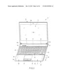 TELEVISION AND ELECTRONIC APPARATUS diagram and image