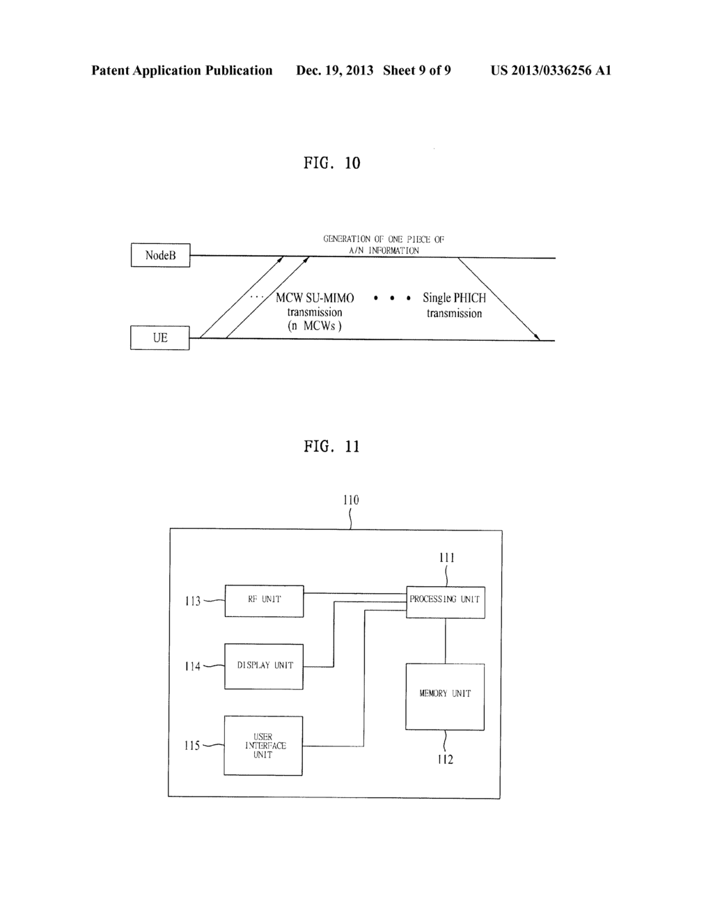 METHOD FOR ALLOCATING PHICH AND GENERATING REFERENCE SIGNAL IN SYSTEM     USING SINGLE-USER MIMO BASED ON MULTIPLE CODEWORDS WHEN TRANSMITTING     UPLINK - diagram, schematic, and image 10