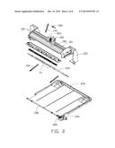 PAPER OUTPUTTING APPARATUS FOR PRINTING APPARATUS diagram and image