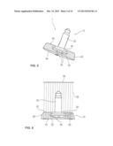 CONNECTING ELEMENT FOR GLUING ONTO A COMPONENT SURFACE AND REPRODUCTION     METHOD AND ATTACHMENT METHOD THEREFOR diagram and image