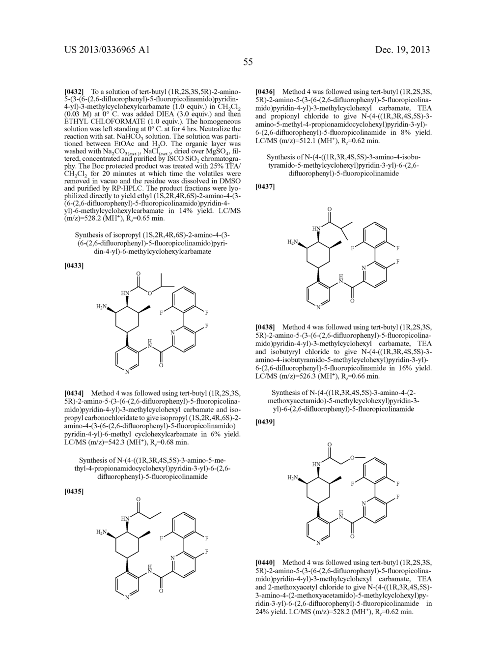 NOVEL RING-SUBSTITUTED N-PYRIDINYL AMIDES AS KINASE INHIBITORS - diagram, schematic, and image 56