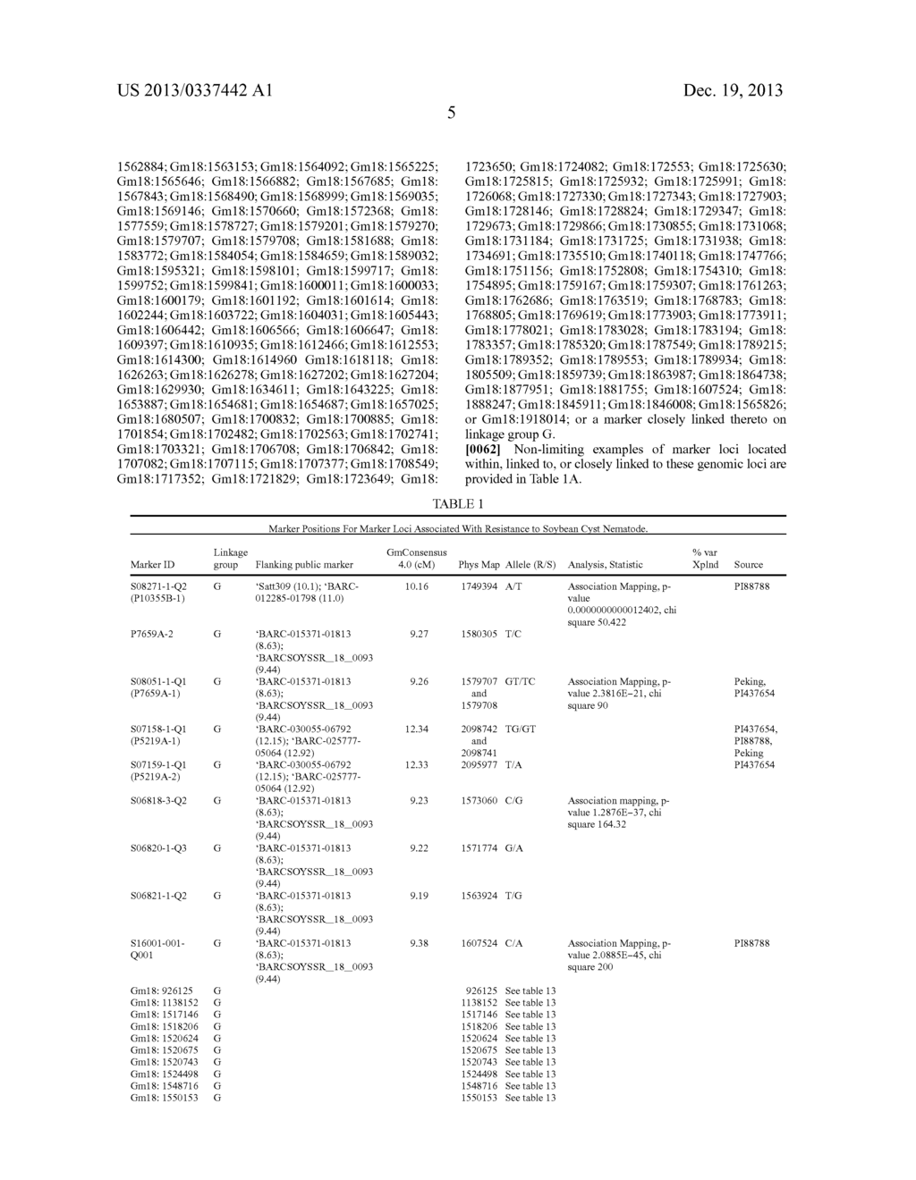 GENETIC LOCI ASSOCIATED WITH SOYBEAN CYST NEMATODE RESISTANCE AND METHODS     OF USE - diagram, schematic, and image 06