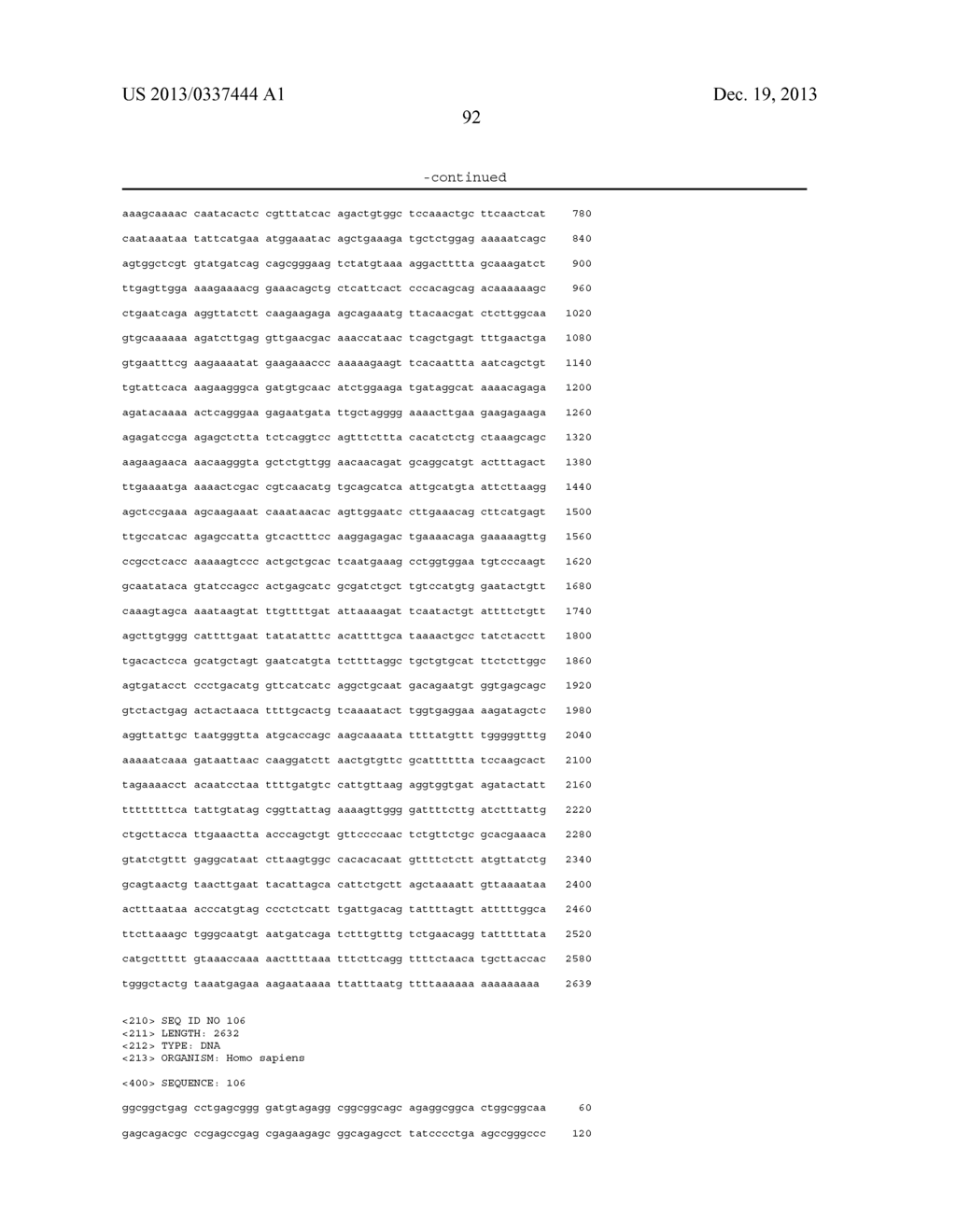 NANO46 Genes and Methods to Predict Breast Cancer Outcome - diagram, schematic, and image 102