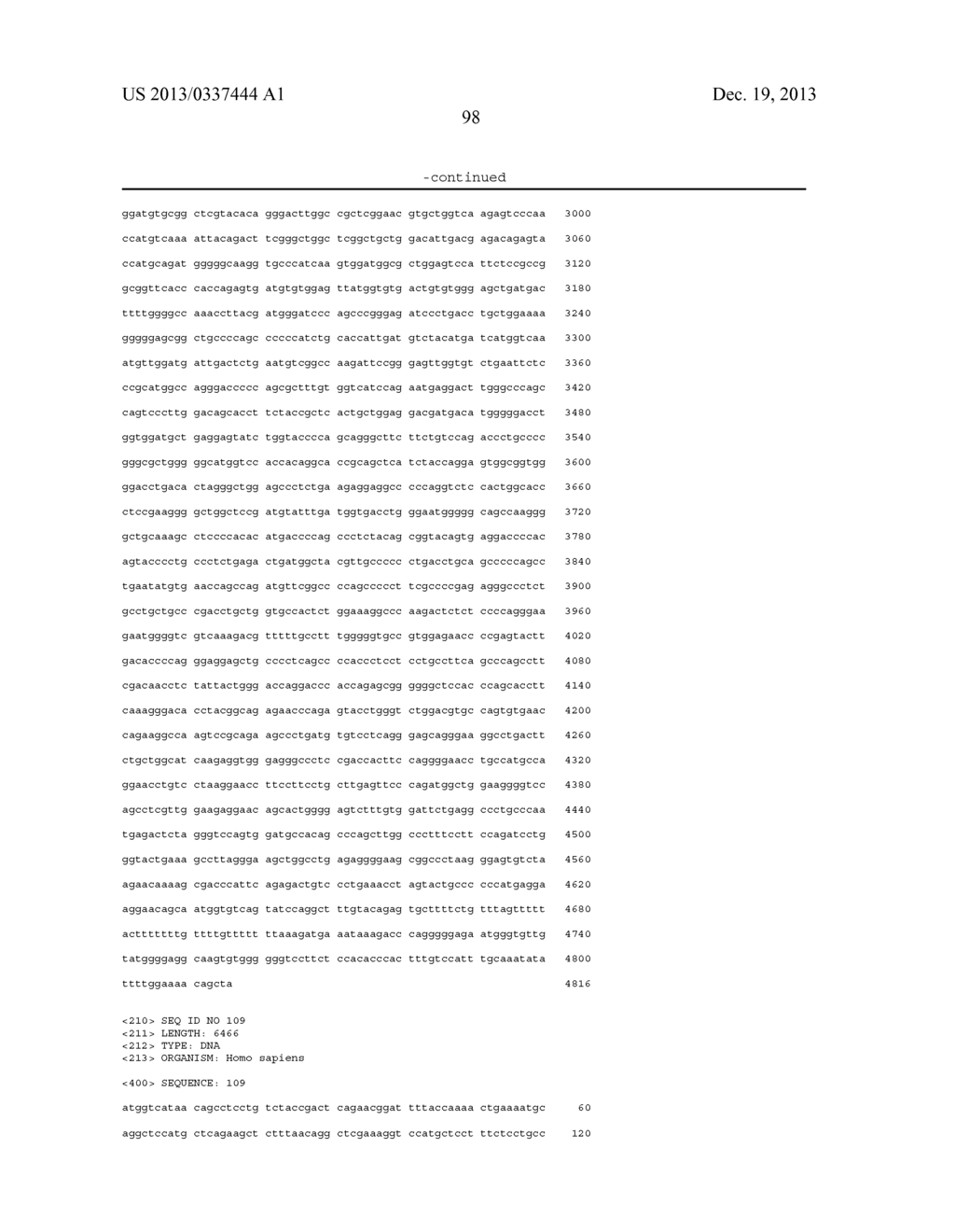 NANO46 Genes and Methods to Predict Breast Cancer Outcome - diagram, schematic, and image 108