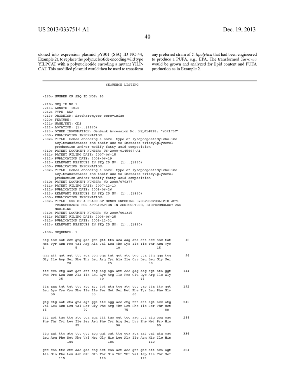 PRODUCTION OF POLYUNSATURATED FATTY ACIDS BY COEXPRESSION OF     ACYL-CoA:LYSOPHOSPHATIDYLCHOLINE ACYLTRANSFERASES AND     PHOSPHOLIPID:DIACYLGLYCEROL ACYLTRANSFERASES - diagram, schematic, and image 45