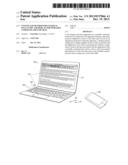 SYSTEM AND METHOD FOR EXTERNAL DATA ENTRY AND DISPLAY FOR PORTABLE     COMMUNICATION DEVICES diagram and image