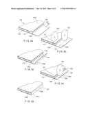 PANEL STRUCTURE WITH SCORED AND FOLDED FACING diagram and image