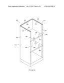 PANEL STRUCTURE WITH SCORED AND FOLDED FACING diagram and image