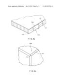 PANEL STRUCTURE WITH SCORED AND FOLDED FACING diagram and image