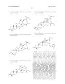 METHODS AND COMPOUNDS FOR MODULATING THE SECRETION OR EXPRESSION OF     ADHESION PROTEINS OR ANGIOPOIETINS OF CELLS diagram and image