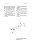 METHODS AND COMPOUNDS FOR MODULATING THE SECRETION OR EXPRESSION OF     ADHESION PROTEINS OR ANGIOPOIETINS OF CELLS diagram and image