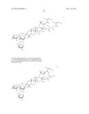 METHODS AND COMPOUNDS FOR MODULATING THE SECRETION OR EXPRESSION OF     ADHESION PROTEINS OR ANGIOPOIETINS OF CELLS diagram and image