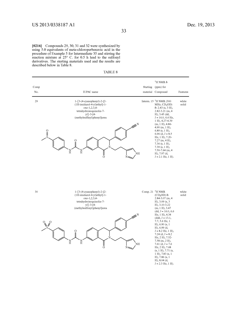 Novel 1-(1-OXO-1,2,3,4-TETRAHYDROISOQUINOLIN-7-YL)Urea Derivatives As     N-FORMYL Peptide Receptor Like-1 (FPRL-1) Receptor Modulators - diagram, schematic, and image 34