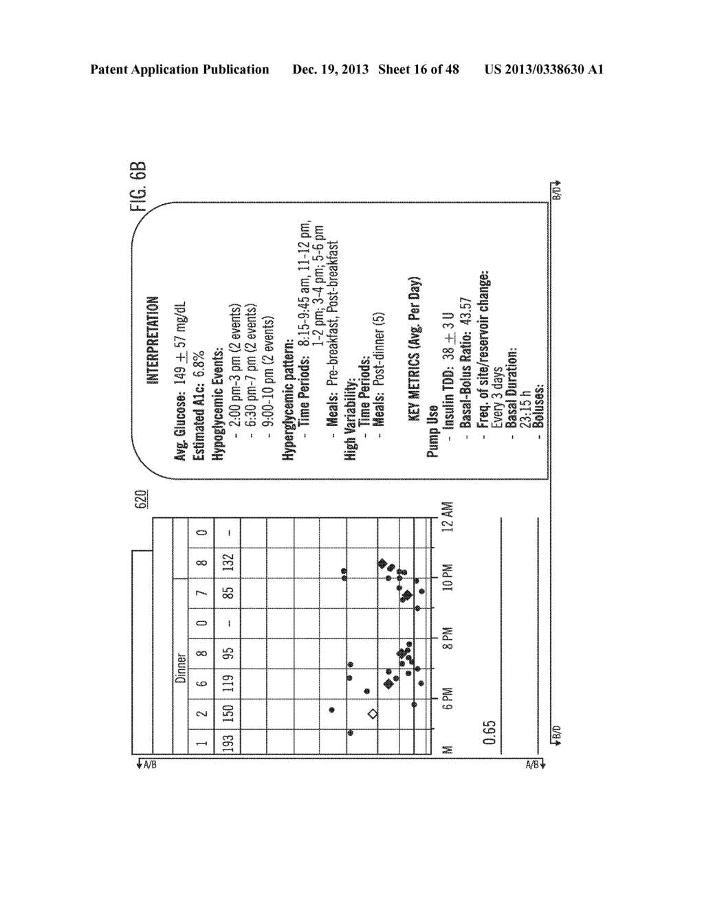 DIABETES THERAPY MANAGEMENT SYSTEM FOR RECOMMENDING ADJUSTMENTS TO AN     INSULIN INFUSION DEVICE - diagram, schematic, and image 17