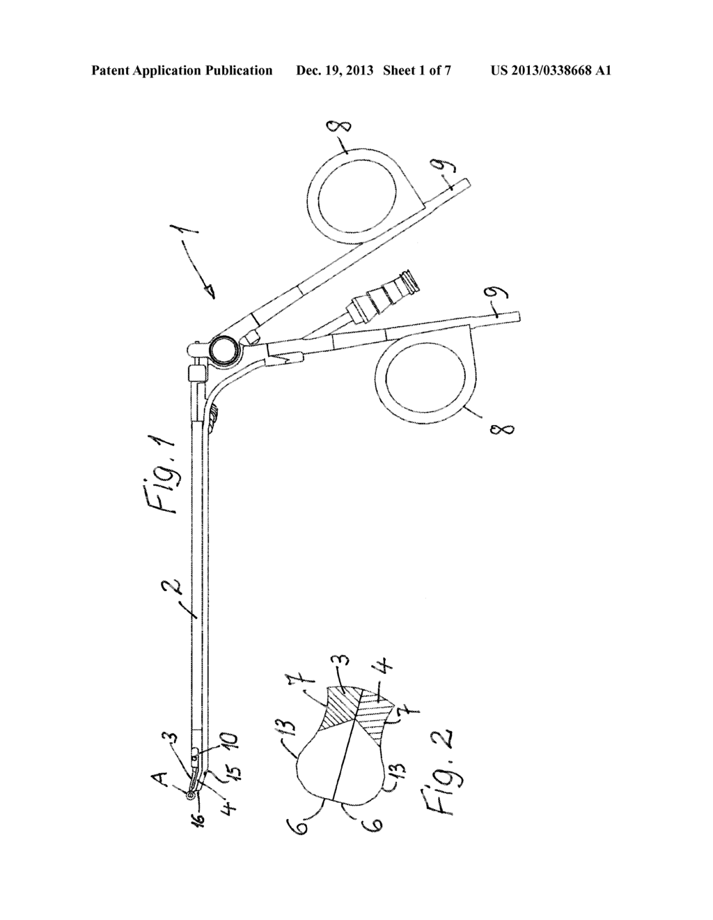 COAGULATION FORCEPS WITH A TUBULAR SHAFT - diagram, schematic, and image 02