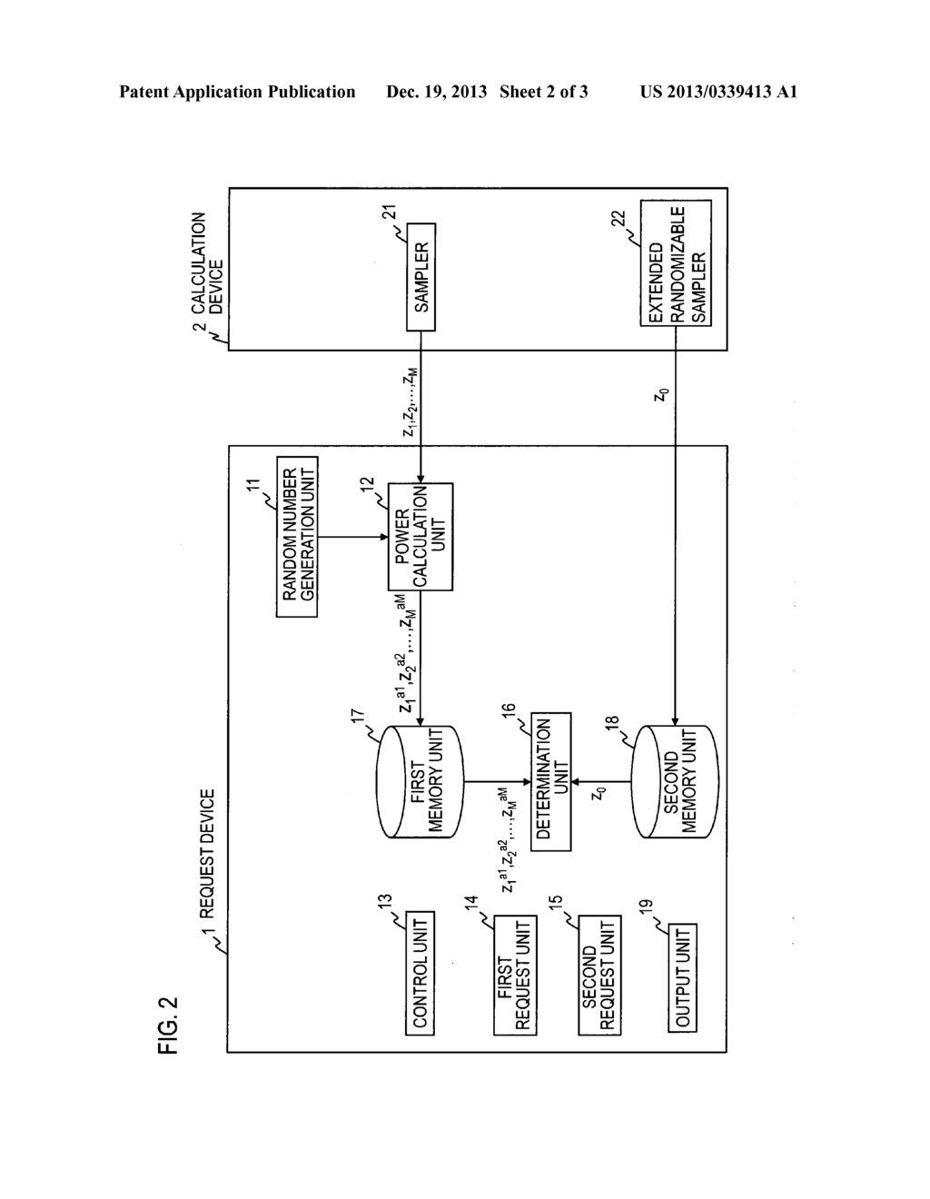 PROXY CALCULATION SYSTEM, METHOD, REQUEST DEVICE AND PROGRAM THEREOF - diagram, schematic, and image 03