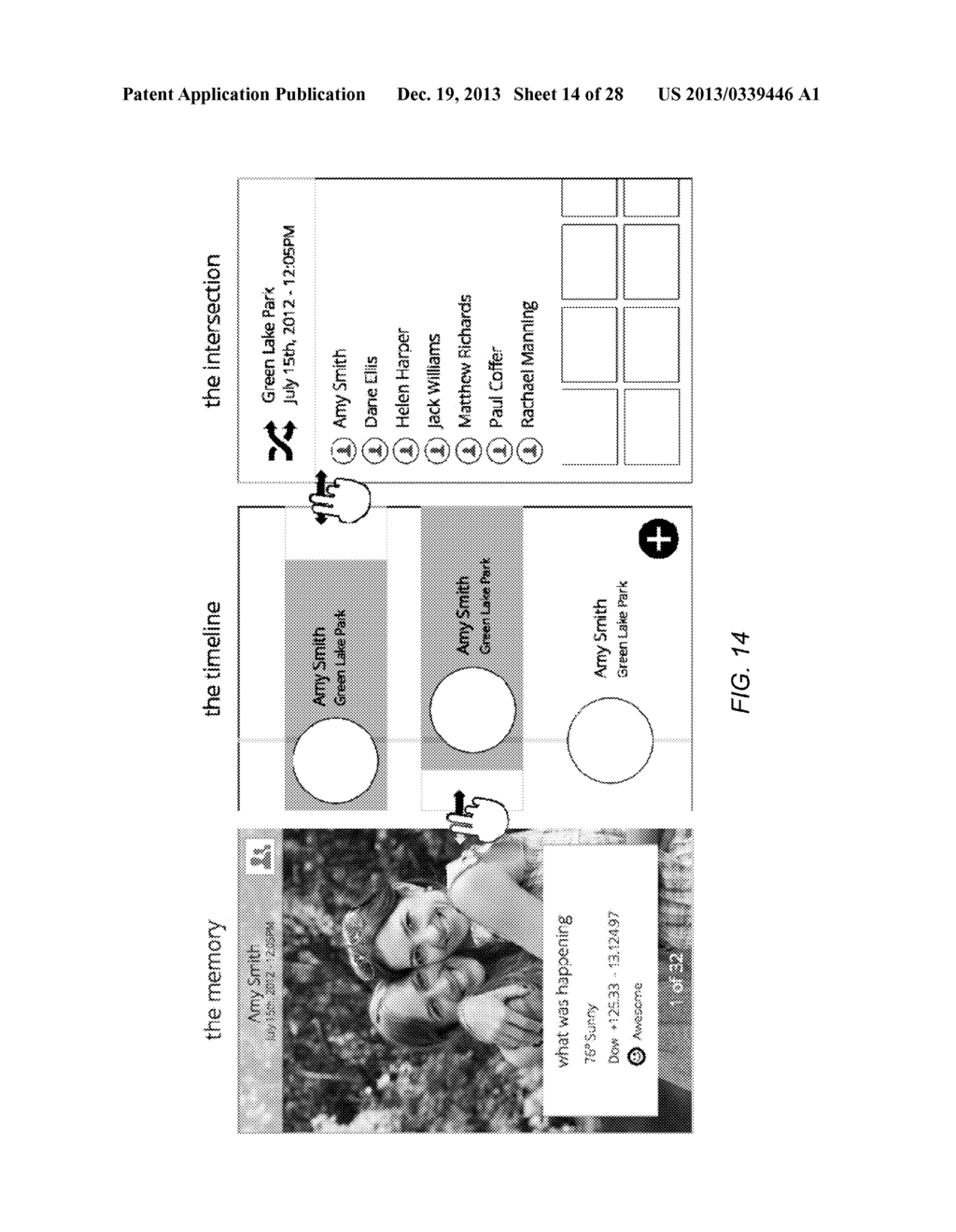 SYSTEM, METHOD, AND PRODUCT FOR CAPTURING MEMORIES - diagram, schematic, and image 15