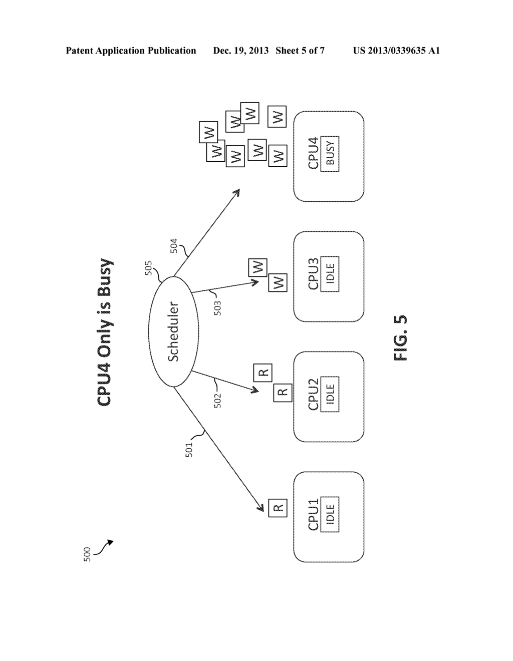 REDUCING READ LATENCY USING A POOL OF PROCESSING CORES - diagram, schematic, and image 06