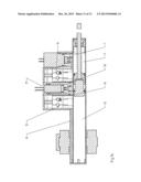 CONTINUOUSLY BLOCKABLE LOCKING DEVICE diagram and image