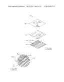 Multiple ply managed friction material surface with smooth bonded seams diagram and image