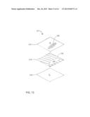 Multiple ply managed friction material surface with smooth bonded seams diagram and image