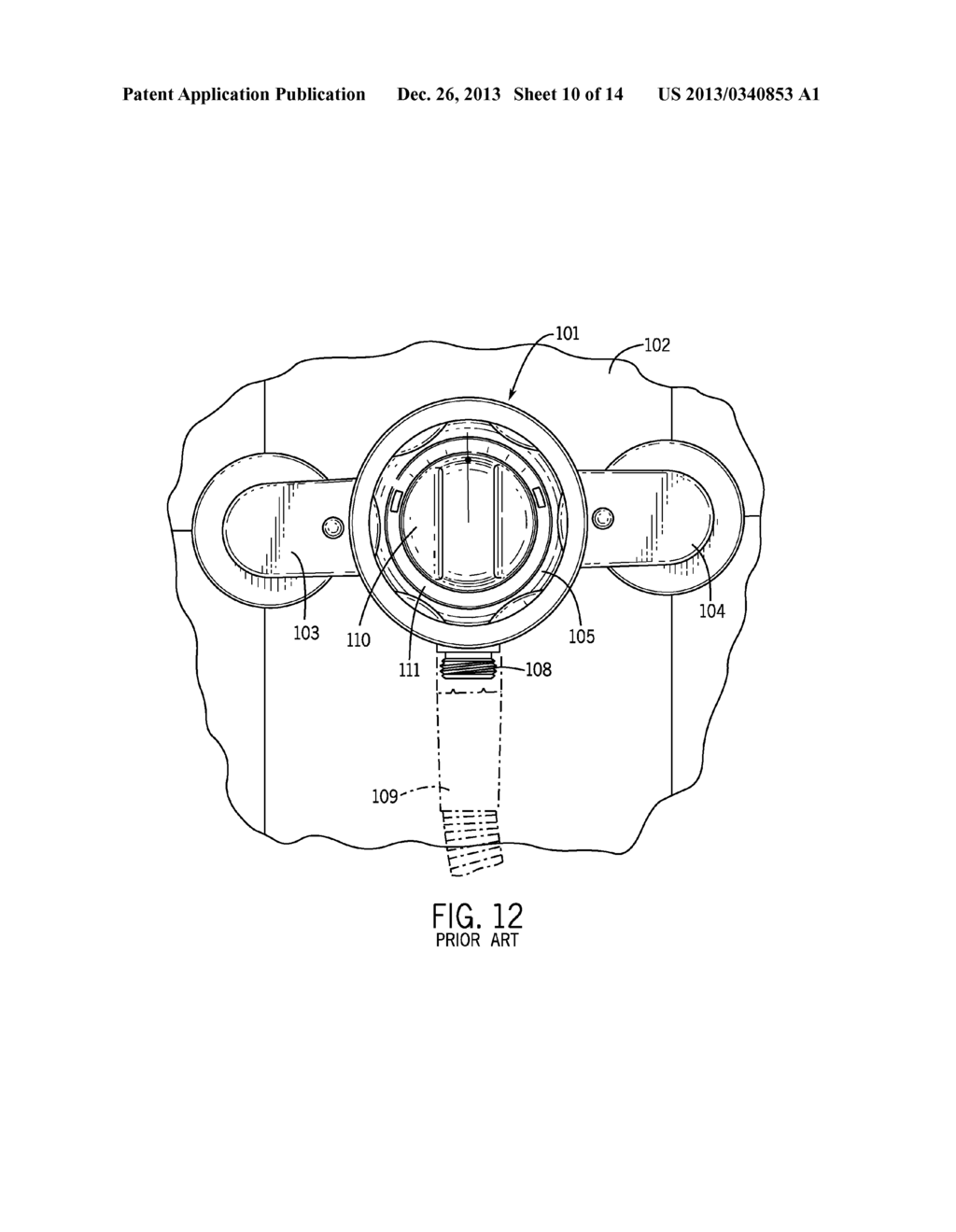 PLUMBING FIXTURE WITH INTEGRATED MIXING VALVE - diagram, schematic, and image 11