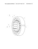 STATOR-FIXED STRUCTURE AND DRIVING UNIT diagram and image