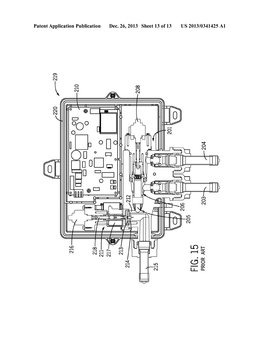 SHOWER HEAD WITH INTEGRATED MIXING VALVE - diagram, schematic, and image 14